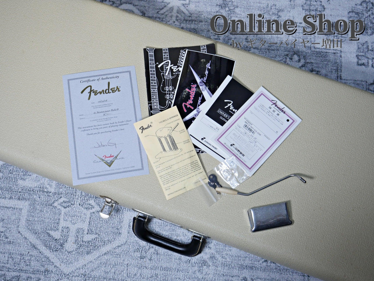 USED 2008 Fender Custom Shop MBS "John Cruz" 1961 Stratocaster Relic "Abigail Ybarra" 2-Color Sunburst