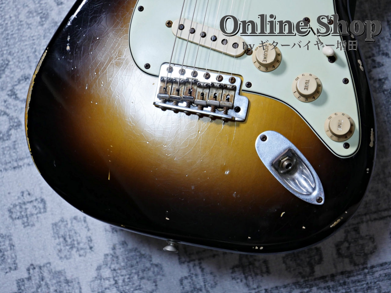 USED 2008 Fender Custom Shop MBS "John Cruz" 1961 Stratocaster Relic "Abigail Ybarra" 2-Color Sunburst