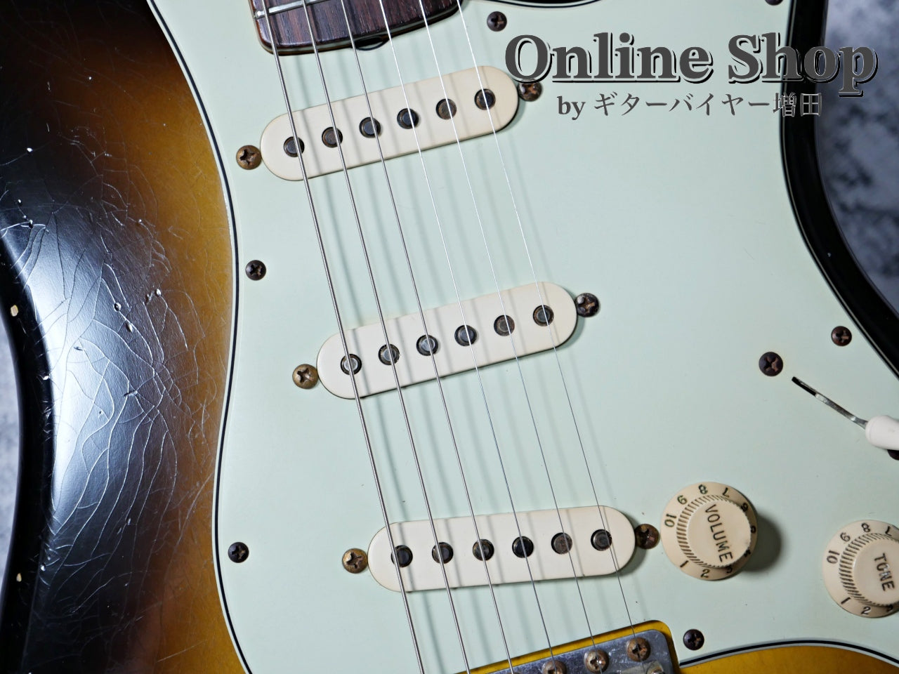 USED 2008 Fender Custom Shop MBS "John Cruz" 1961 Stratocaster Relic "Abigail Ybarra" 2-Color Sunburst