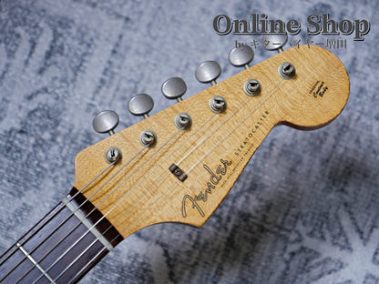 USED 2008 Fender Custom Shop MBS "John Cruz" 1961 Stratocaster Relic "Abigail Ybarra" 2-Color Sunburst