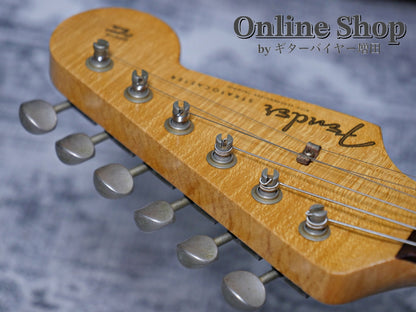 USED 2008 Fender Custom Shop MBS "John Cruz" 1961 Stratocaster Relic "Abigail Ybarra" 2-Color Sunburst