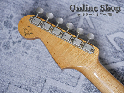 USED 2008 Fender Custom Shop MBS "John Cruz" 1961 Stratocaster Relic "Abigail Ybarra" 2-Color Sunburst