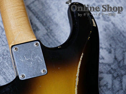 USED 2008 Fender Custom Shop MBS "John Cruz" 1961 Stratocaster Relic "Abigail Ybarra" 2-Color Sunburst