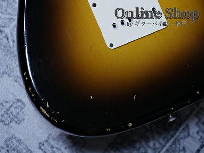 USED 2008 Fender Custom Shop MBS "John Cruz" 1961 Stratocaster Relic "Abigail Ybarra" 2-Color Sunburst