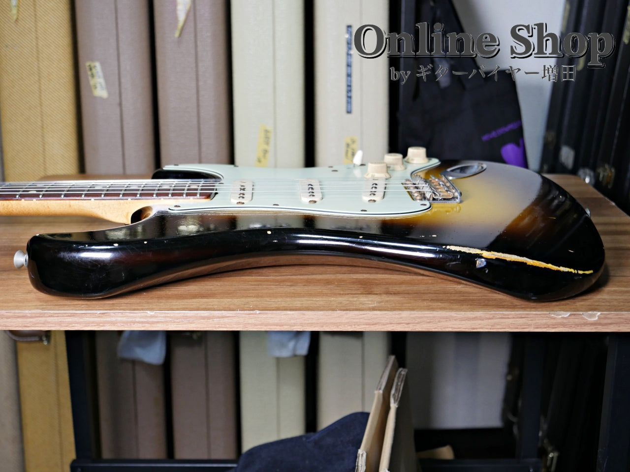 USED 2008 Fender Custom Shop MBS "John Cruz" 1961 Stratocaster Relic "Abigail Ybarra" 2-Color Sunburst