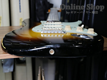 USED 2008 Fender Custom Shop MBS "John Cruz" 1961 Stratocaster Relic "Abigail Ybarra" 2-Color Sunburst