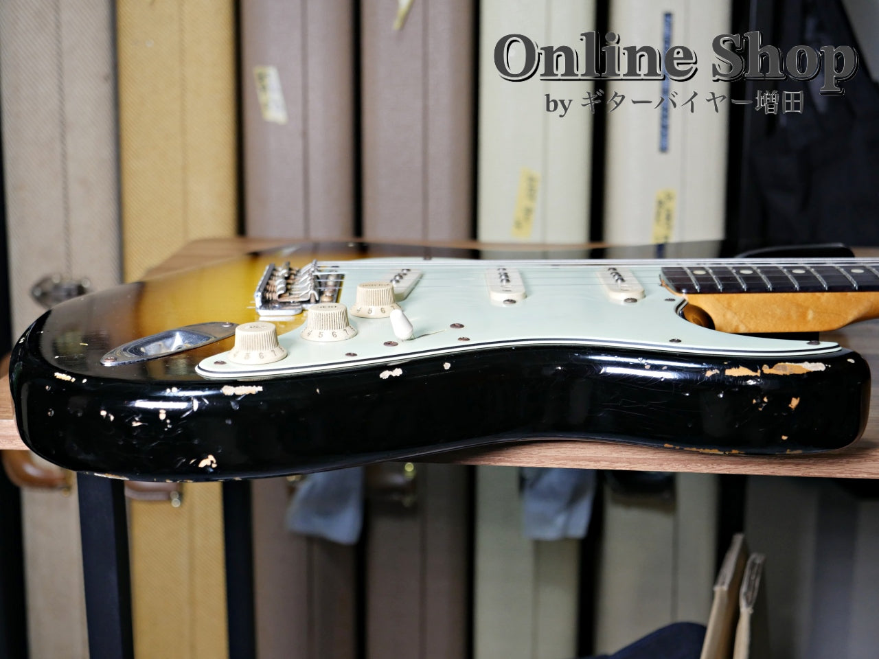 USED 2008 Fender Custom Shop MBS "John Cruz" 1961 Stratocaster Relic "Abigail Ybarra" 2-Color Sunburst