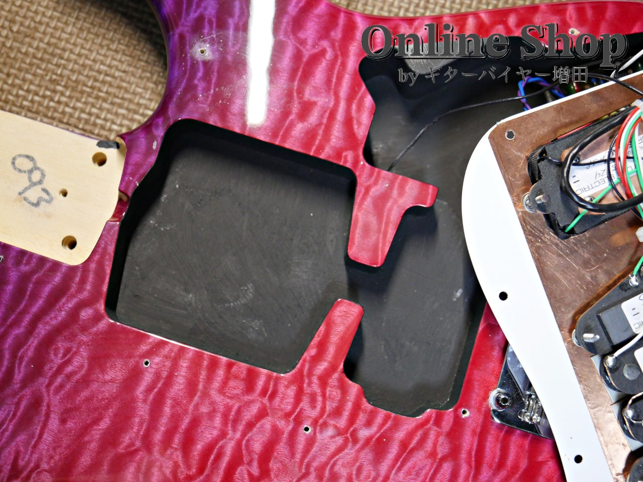 USED 2024 James Tyler USA Studio Elite QMT "Full Option w/JTO Pickups" Transparent Jimburst