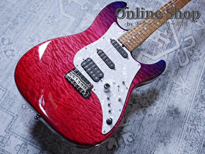 USED 2024 James Tyler USA Studio Elite QMT "Full Option w/JTO Pickups" Transparent Jimburst