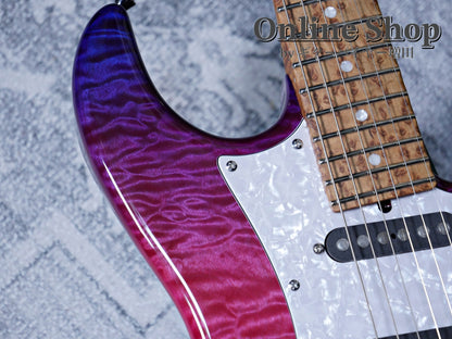 USED 2024 James Tyler USA Studio Elite QMT "Full Option w/JTO Pickups" Transparent Jimburst