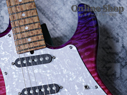 USED 2024 James Tyler USA Studio Elite QMT "Full Option w/JTO Pickups" Transparent Jimburst