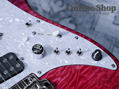 USED 2024 James Tyler USA Studio Elite QMT "Full Option w/JTO Pickups" Transparent Jimburst