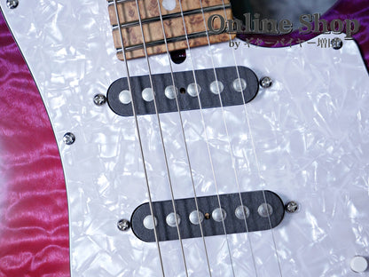 USED 2024 James Tyler USA Studio Elite QMT "Full Option w/JTO Pickups" Transparent Jimburst