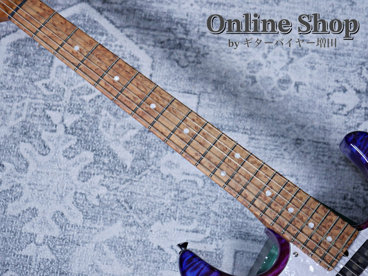 USED 2024 James Tyler USA Studio Elite QMT "Full Option w/JTO Pickups" Transparent Jimburst