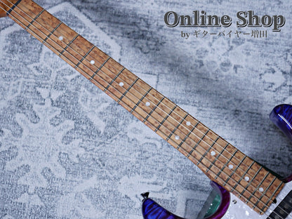 USED 2024 James Tyler USA Studio Elite QMT "Full Option w/JTO Pickups" Transparent Jimburst