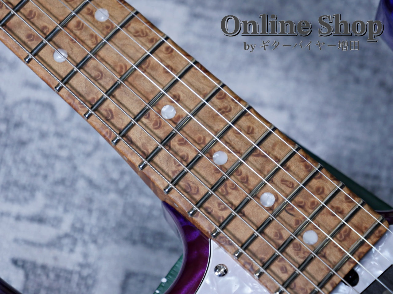 USED 2024 James Tyler USA Studio Elite QMT "Full Option w/JTO Pickups" Transparent Jimburst