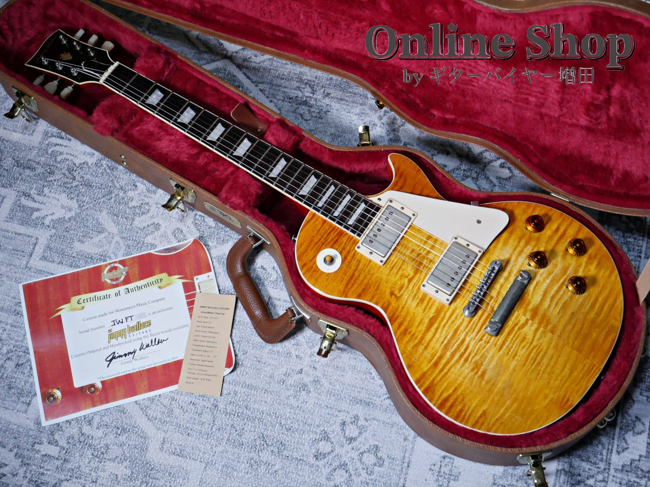 USED 2021 Jimmy Wallace LP type Flame Top Ice Tea
