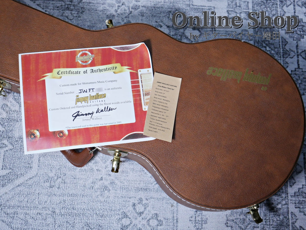 USED 2021 Jimmy Wallace LP type Flame Top Ice Tea
