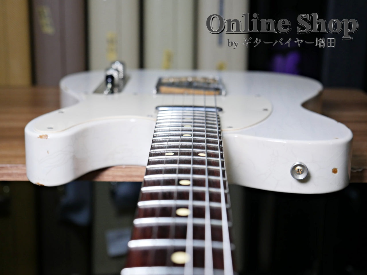 USED LsL Instruments T Bone "Shano" Vintage Cream Distressed