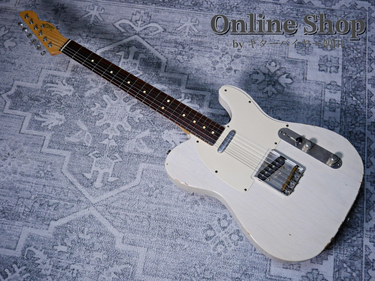 USED LsL Instruments T Bone "Shano" Vintage Cream Distressed