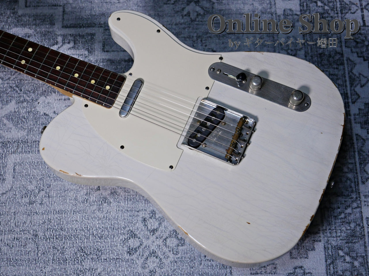 USED LsL Instruments T Bone "Shano" Vintage Cream Distressed