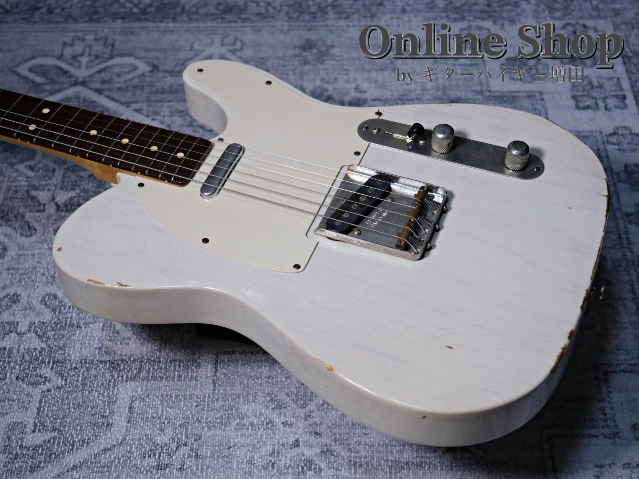 USED LsL Instruments T Bone "Shano" Vintage Cream Distressed