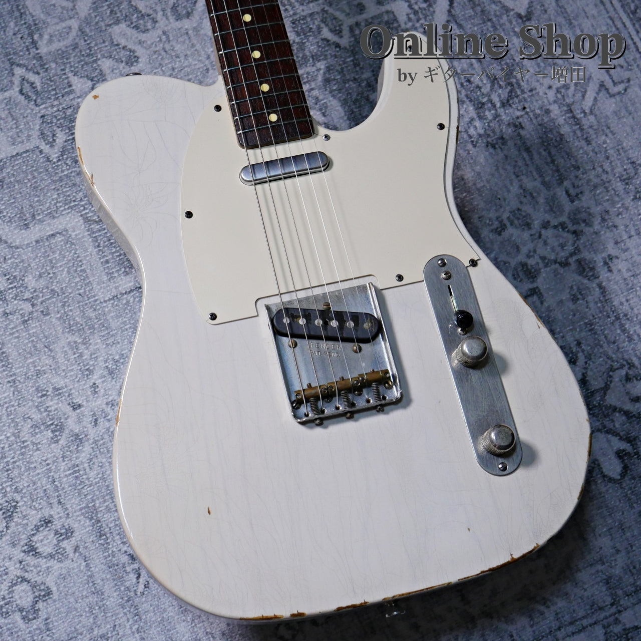 USED LsL Instruments T Bone "Shano" Vintage Cream Distressed