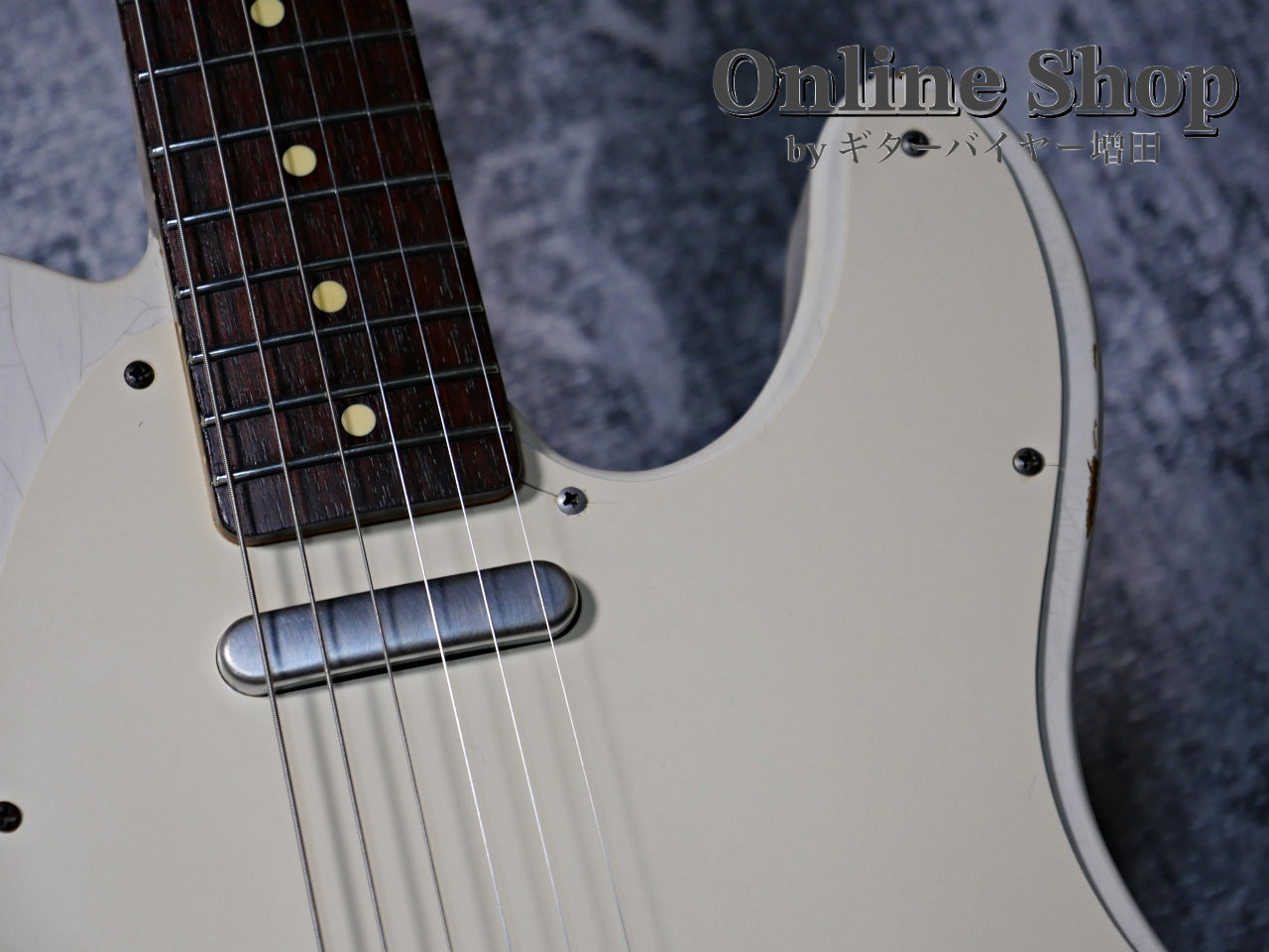 USED LsL Instruments T Bone "Shano" Vintage Cream Distressed