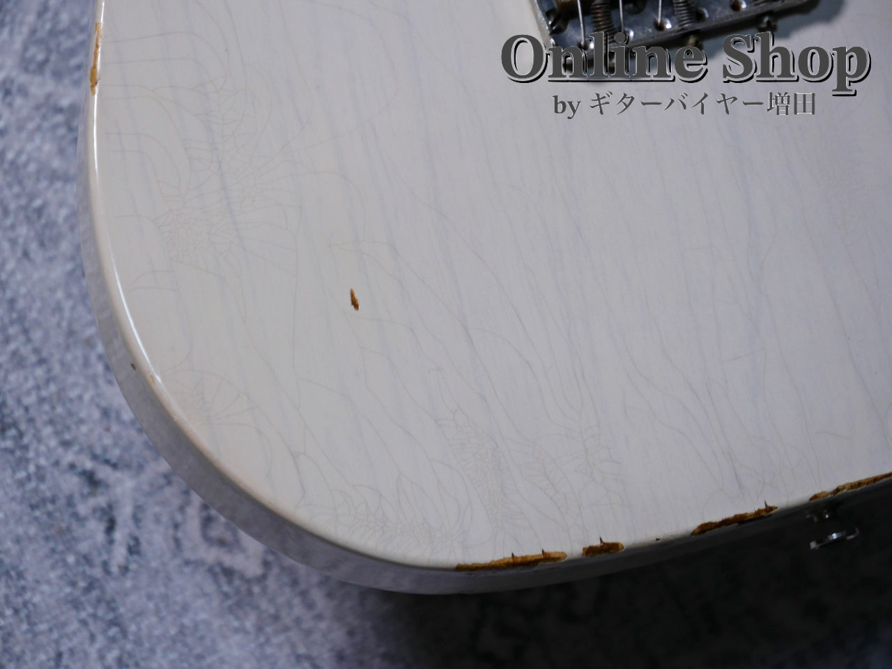 USED LsL Instruments T Bone "Shano" Vintage Cream Distressed