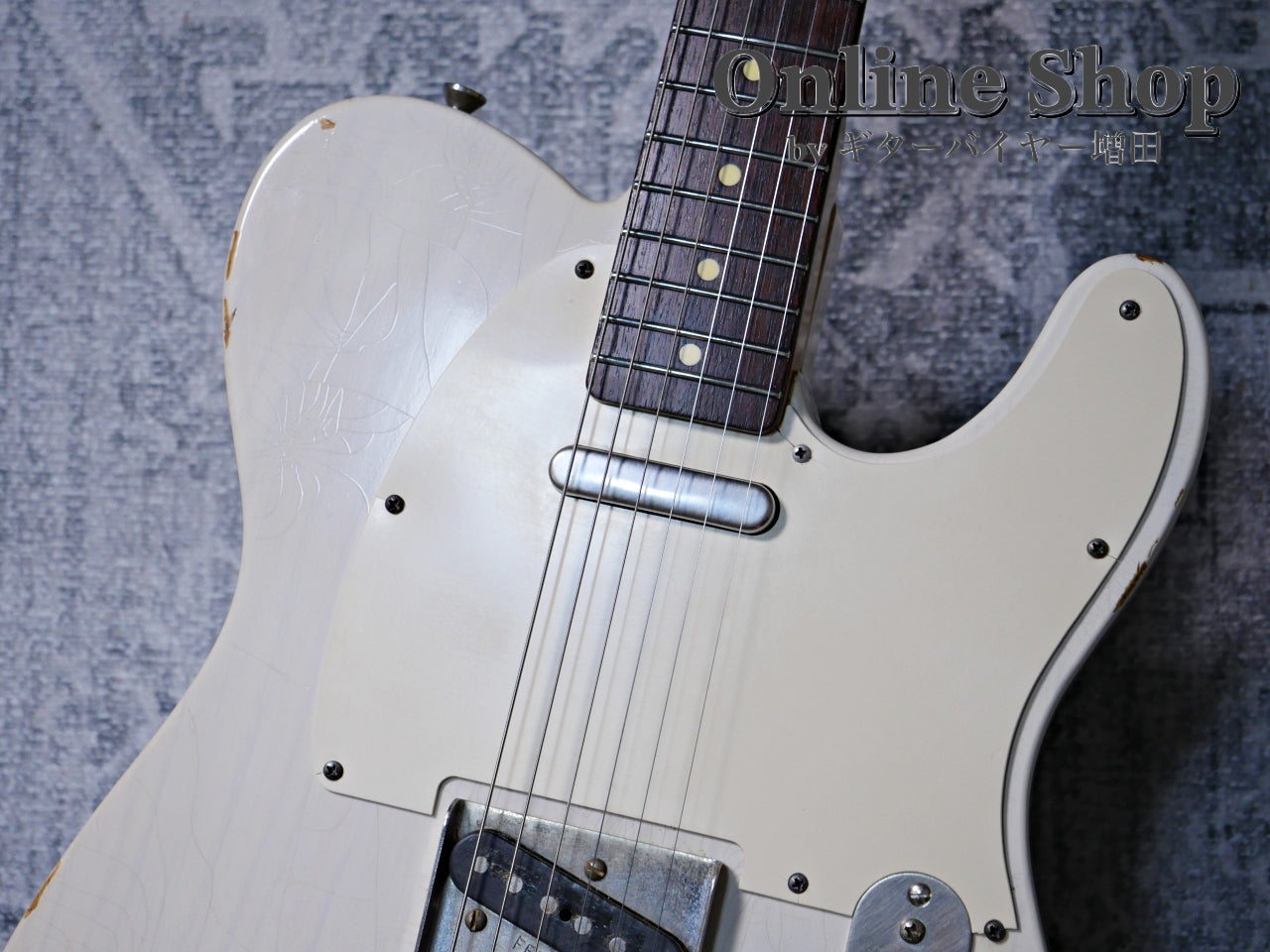 USED LsL Instruments T Bone "Shano" Vintage Cream Distressed