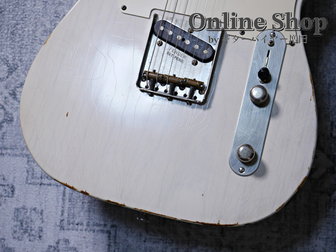 USED LsL Instruments T Bone "Shano" Vintage Cream Distressed