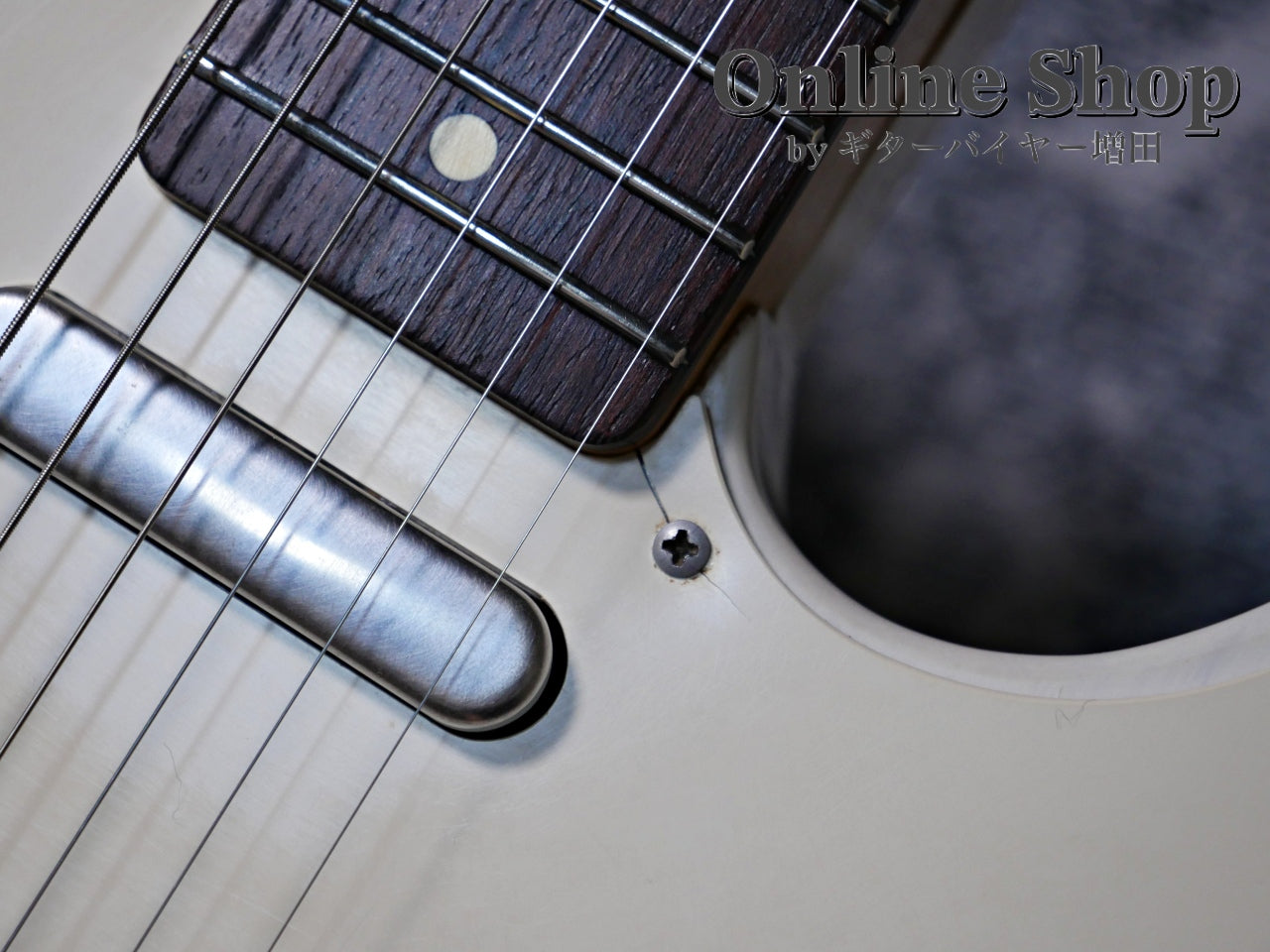 USED LsL Instruments T Bone "Shano" Vintage Cream Distressed