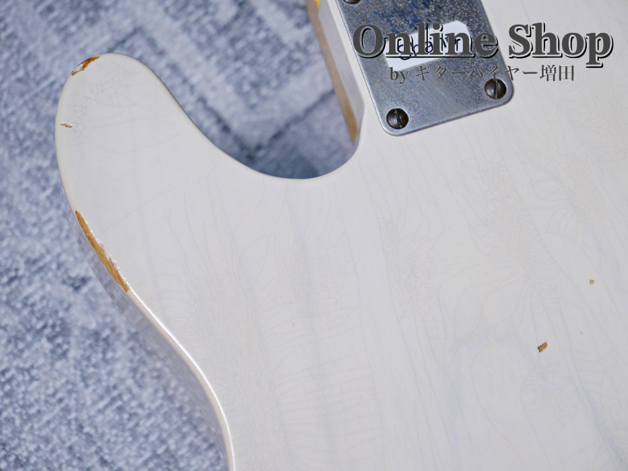 USED LsL Instruments T Bone "Shano" Vintage Cream Distressed