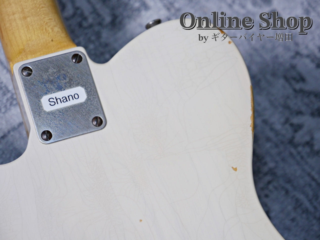 USED LsL Instruments T Bone "Shano" Vintage Cream Distressed