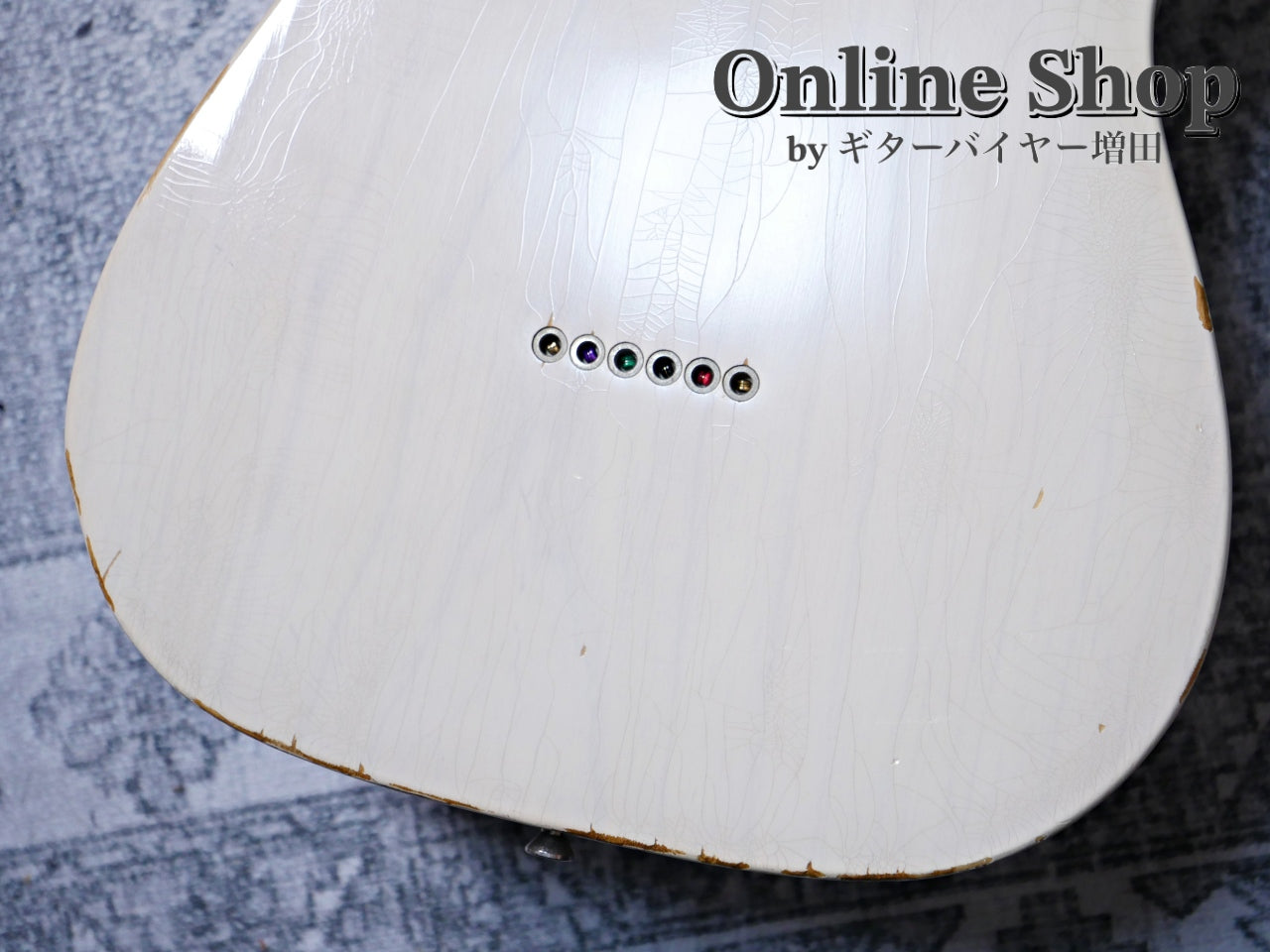 USED LsL Instruments T Bone "Shano" Vintage Cream Distressed
