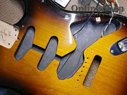 USED 2001 Suhr Classic S "Brazilian Rosewood FB" 2 Tone Tobacco Burst