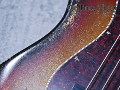 VINTAGE 1973 Fender Jazz Bass "Black Inlay & Binding" Sunburst