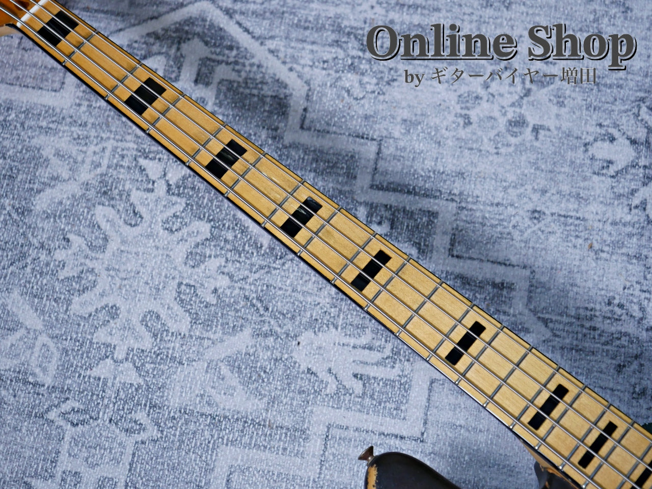 VINTAGE 1973 Fender Jazz Bass "Black Inlay & Binding" Sunburst