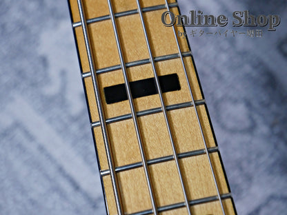VINTAGE 1973 Fender Jazz Bass "Black Inlay & Binding" Sunburst