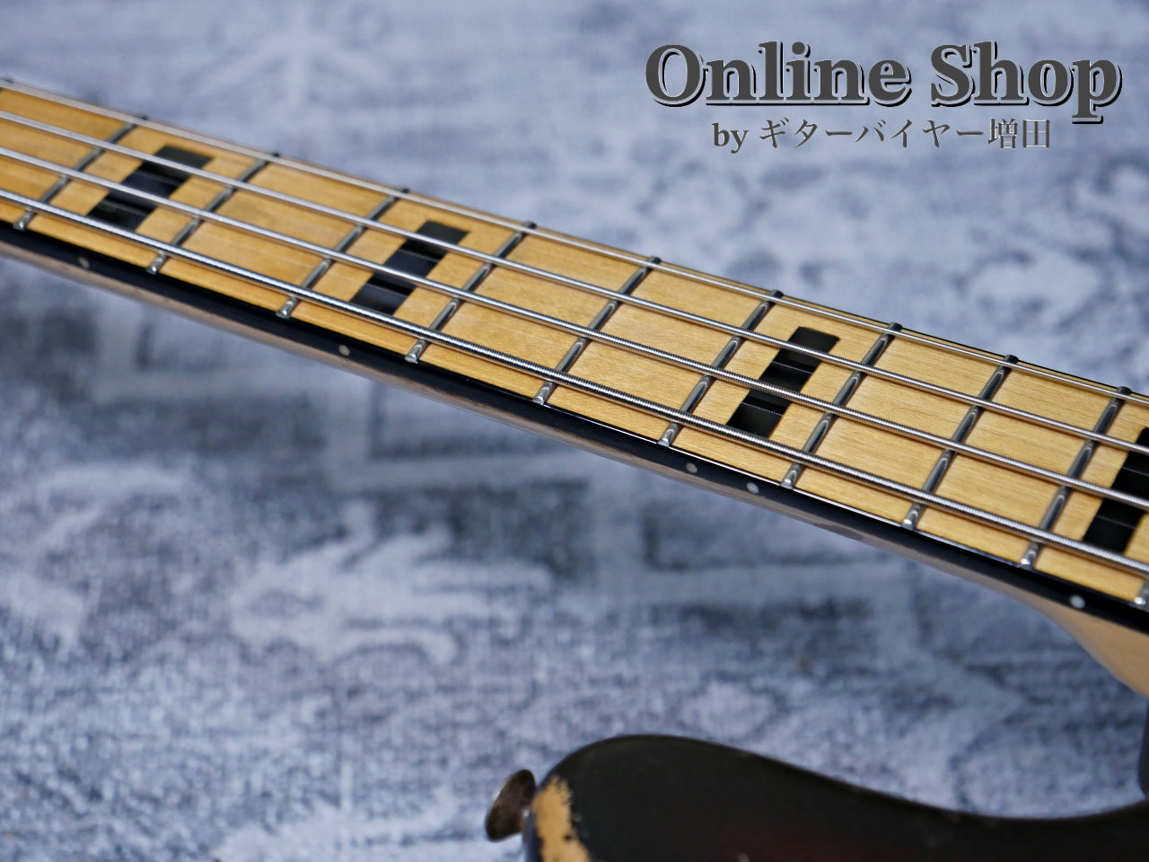 VINTAGE 1973 Fender Jazz Bass "Black Inlay & Binding" Sunburst