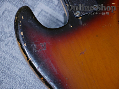 VINTAGE 1973 Fender Jazz Bass "Black Inlay & Binding" Sunburst