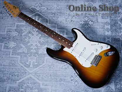 USED 2001 Suhr Classic S "Brazilian Rosewood FB" 2 Tone Tobacco Burst