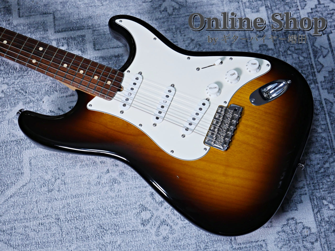 USED 2001 Suhr Classic S "Brazilian Rosewood FB" 2 Tone Tobacco Burst