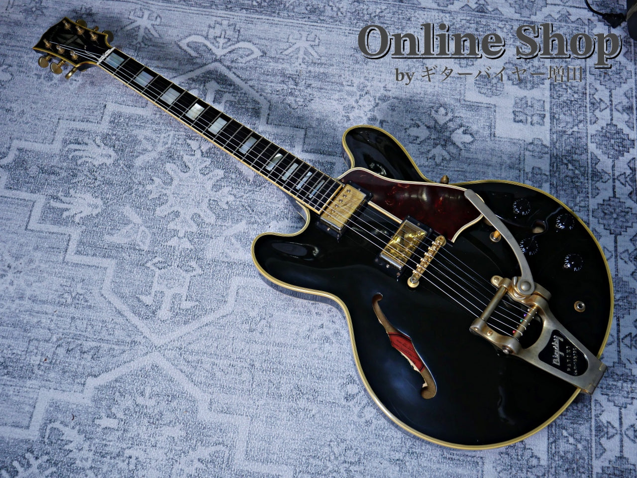 USED 2008 Gibson Custom Shop ES-355 Bigsby Ebony