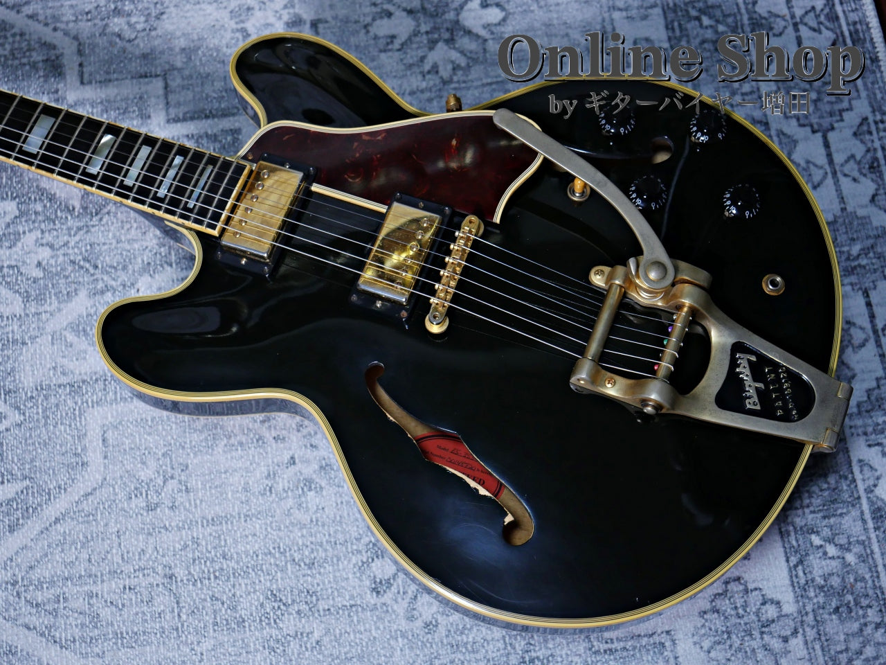 USED 2008 Gibson Custom Shop ES-355 Bigsby Ebony