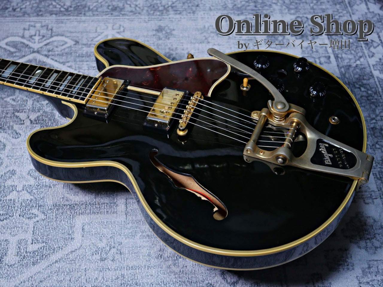 USED 2008 Gibson Custom Shop ES-355 Bigsby Ebony