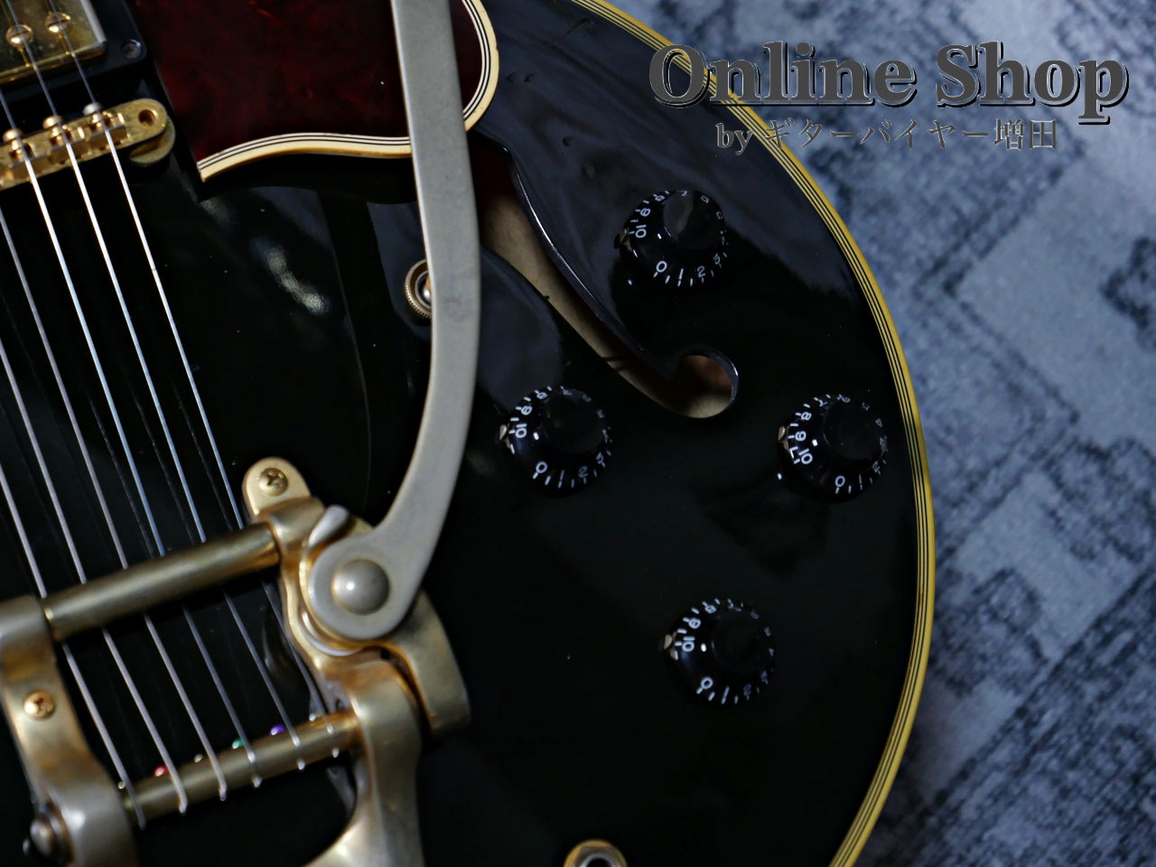 USED 2008 Gibson Custom Shop ES-355 Bigsby Ebony