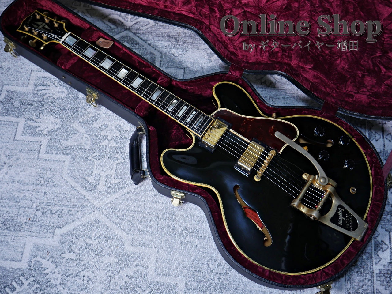 USED 2008 Gibson Custom Shop ES-355 Bigsby Ebony