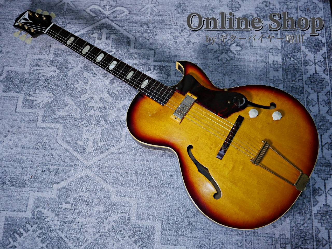 VINTAGE 1960 Epiphone E-352T "Windsor" Sunburst
