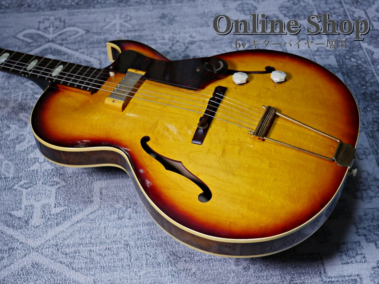 VINTAGE 1960 Epiphone E-352T "Windsor" Sunburst